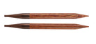 pair of ginger interchangeable knitting needles