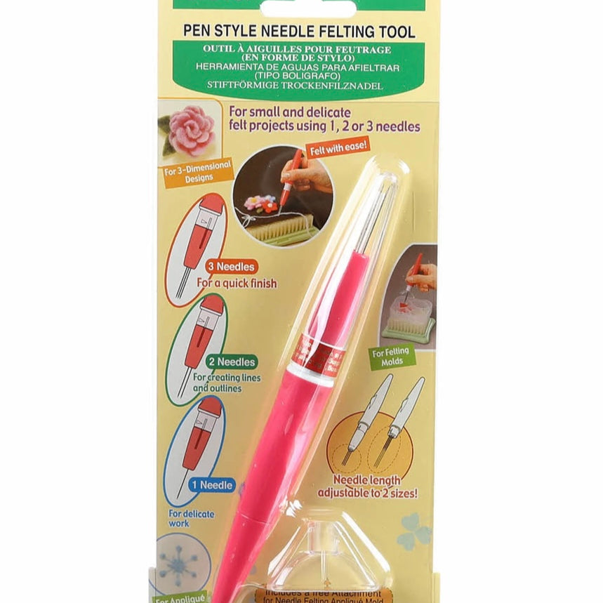 pen style needle felting tool