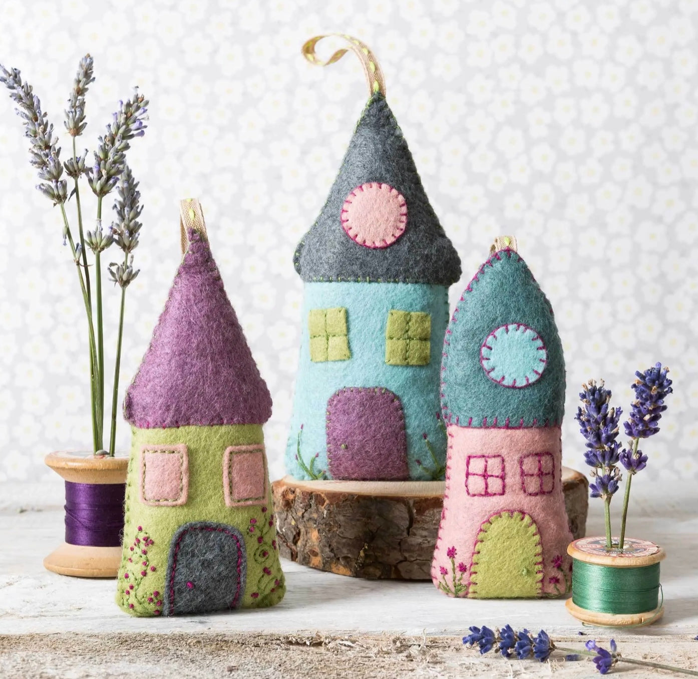 houses made from felt