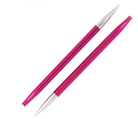 pair of interchangeable knitting needles