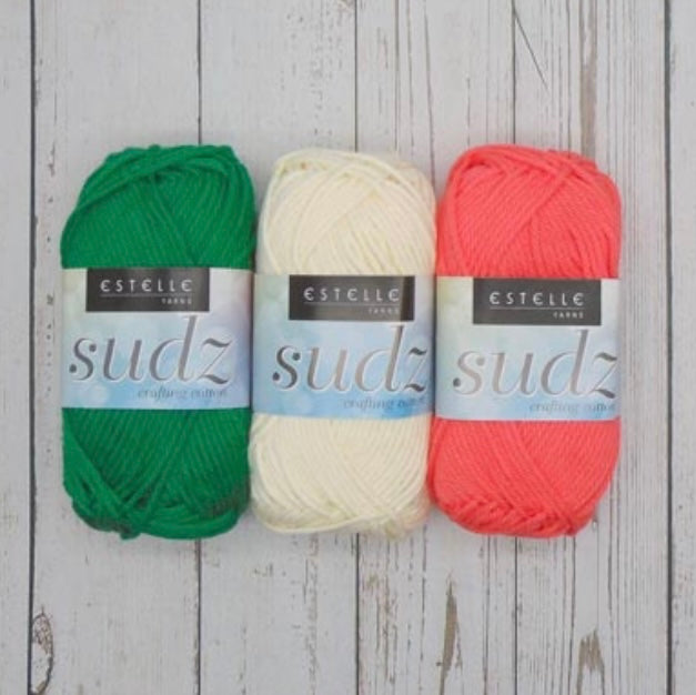 3 balls of cotton yarn