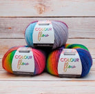 3 balls of chunky yarn