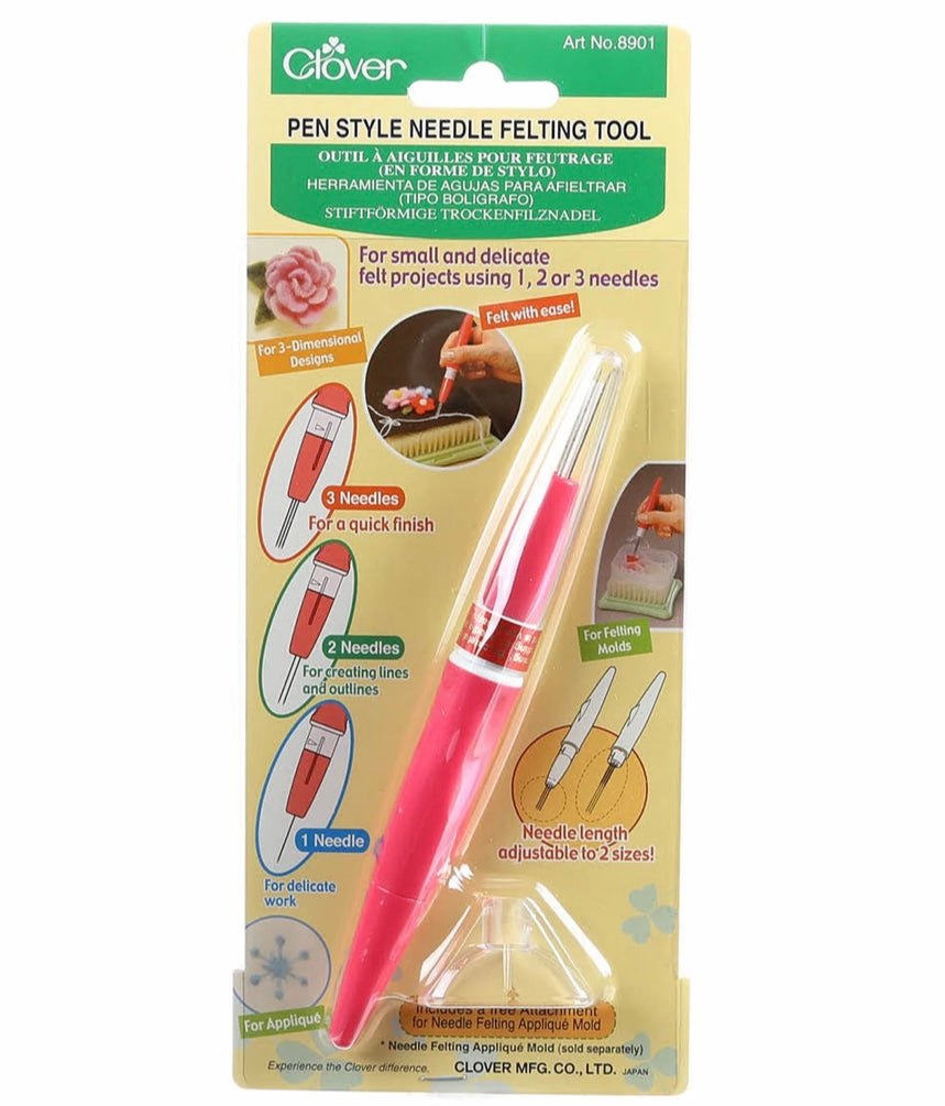 pen style needle felting tool